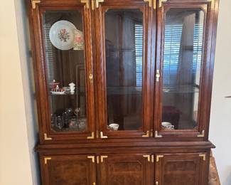 Lighted China Cabinet - $100