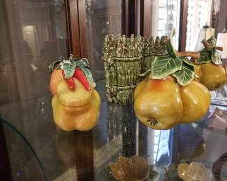 Fitz & Floyd Vegetable Pieces