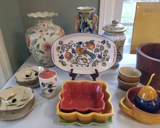 Decorative Ceramic Serveware 