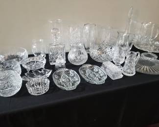 Crystal and Glass Serving Pieces 