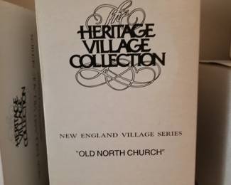 New England Village Series Pieces