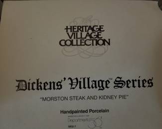 Dickens Village Series Pieces