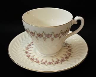 Theodore Haviland Ashley Pattern Teacup and Saucer