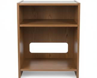 Oak Veneer Bookcase/Shelf Unit