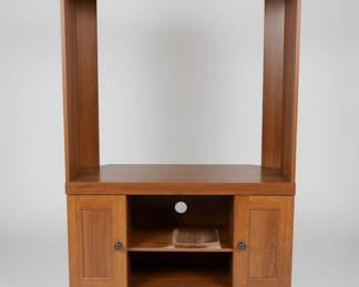 Vintage Wooden Media Console / Entertainment Center