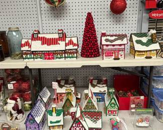 Department Christmas Village Houses