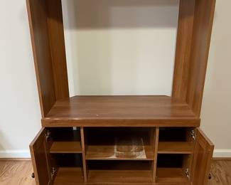 Vintage Wooden Media Console / Entertainment Center