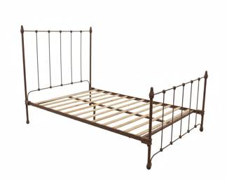Antique Cast Iron Bed Frame