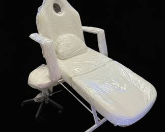 Adjustable Beauty Chair or Massage Table with Stool