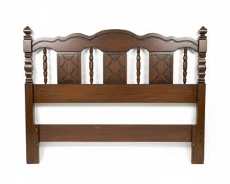 Vintage Thomasville Spindle Headboard