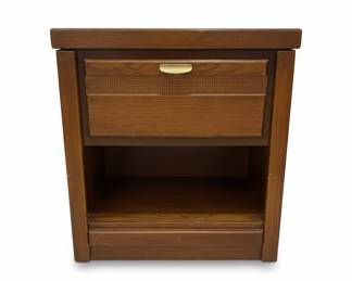 Vintage Oak Nightstand