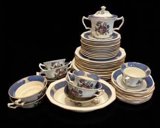 Booths Ceylon Ivory Porcelain Dinnerware Set second image