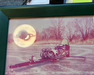 . . .  vintage ice sled!