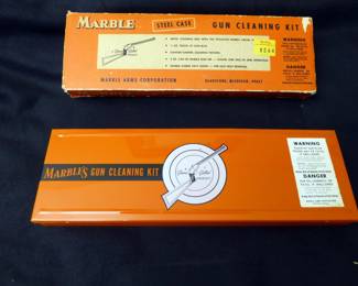 . . . Marble's gun cleaning kits