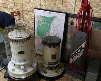 … two kerosene heaters