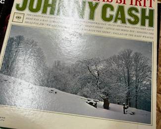 . . . Johnny Cash Christmas albums