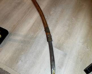 . . . a vintage Indian Talwar sword -- cool!