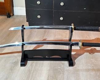 . . . Japanese laido practice swords