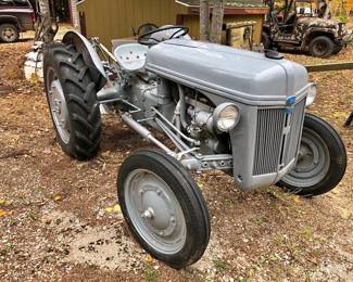 . . . 1943 vintage Ford 2N tracor