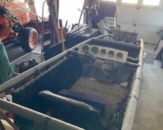 … vintage motorized “sled”