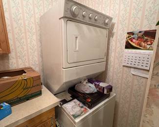 . . . stackable washer and dryer