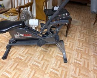 . . . recumbent bike
