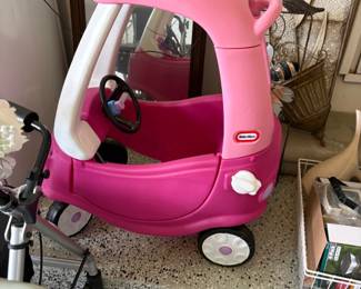 . . . Little Tykes car