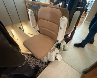 . . . this is a Stannah stair lift that is in perfect working order