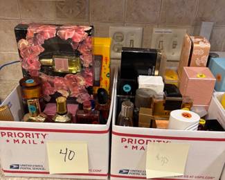 . . . amazing perfume collection!