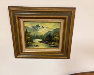. . . vintage oil painting