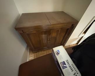 . . . sewing cabinet -- no machine