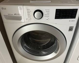 NOW $200. LG High Efficiency Stackable Medium ( 4.5-cu ft ) Front-Load Washer ( White )