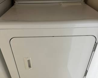 NOW $150. Maytag® Centennial Front Load Electric Dryer-White with 7.0 cu. ft. capacity, GentleBreeze™ drying system and Smooth Balance™ suspension system
