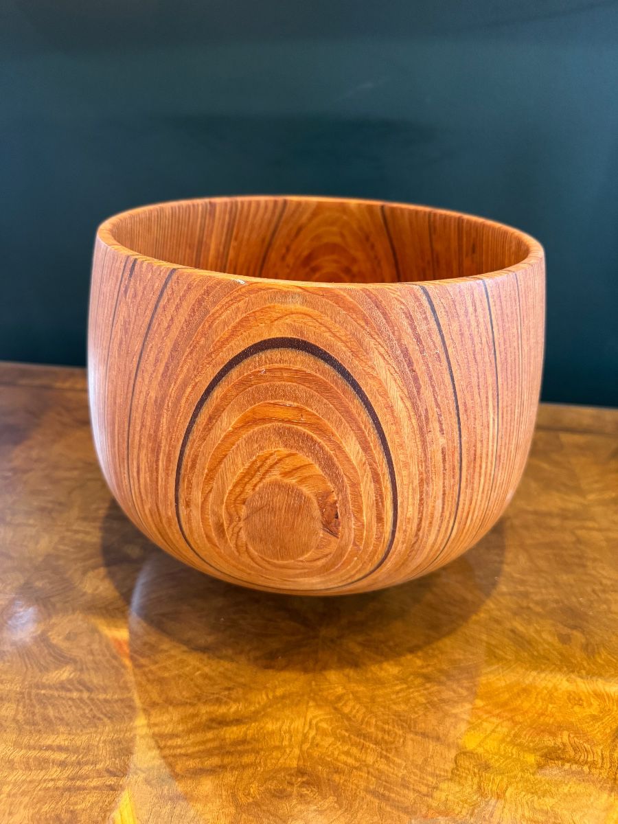 Rude Osolnik - Osolnik Originals Hand-Turned Laminate Wood Bowl - '77