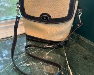 Dooney & Bourke Panama Collection Linen Shoulder Bag