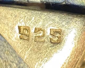 Sterling Silver & Lapis Dangle Earrings