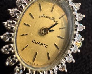 14K Gold Andre Pailet Women's Wristwatch