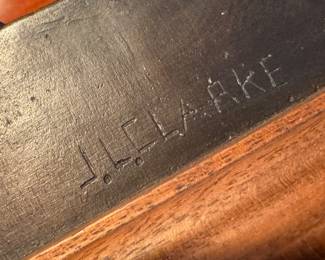 Mounted Bronze Medicine Buffalo Inscribed "CUTAPUIS" Signed John Louis Clarke - Edition 4/50 