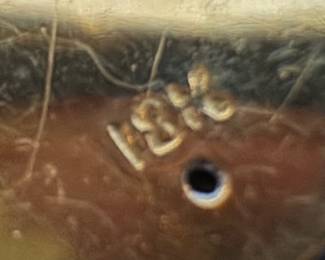 18K Gold & Turquoise Peruvian Tumi Brooch