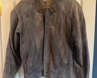 Men's M. Julian Suede Leather Jacket Size M