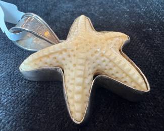 Sterling Silver Setting Starfish Pendant