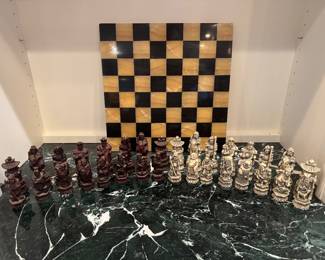 Emperor Tao Kwang Chess Set - Resin Material