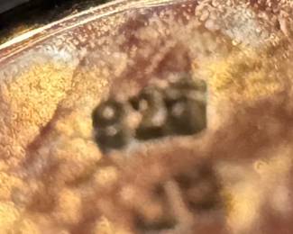 Sterling Silver & Sapphire Ring