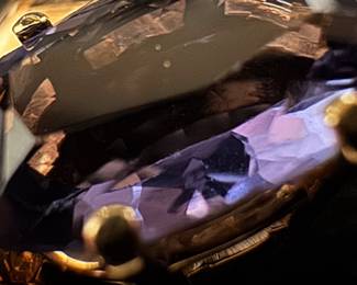 14K Gold Brooch with Tanzanite Gemstone