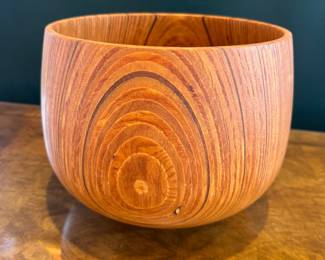 Rude Osolnik - Osolnik Originals Hand-Turned Laminate Wood Bowl - '77