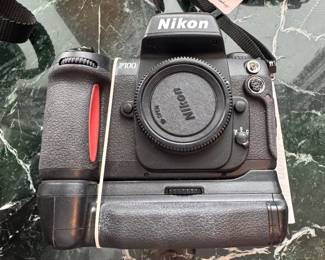 Nikon F100 with 35mm Film Camera Body W/MB15 Grip 26