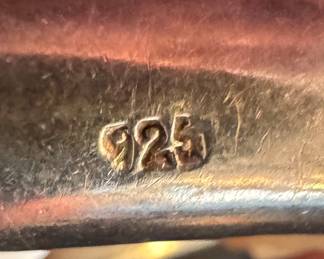 Sterling Silver & Aquamarine Pendant