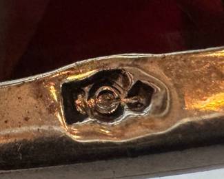 Sterling Silver & Garnet Earrings