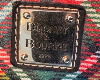 Dooney & Bourke Tartan Tote Bag