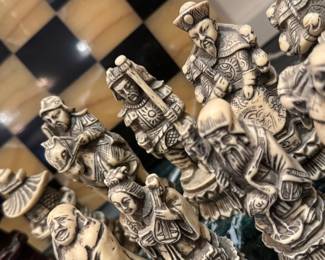 Emperor Tao Kwang Chess Set - Resin Material
